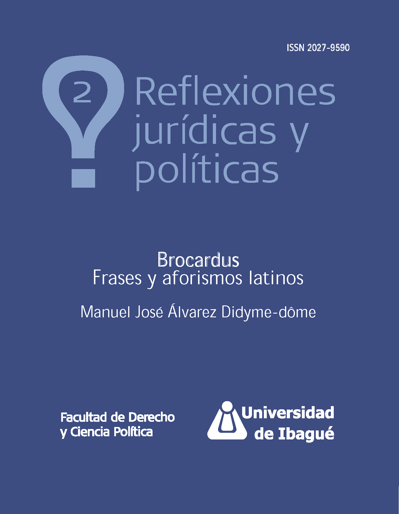 Cover of Reflexiones Jurídicas y Políticas